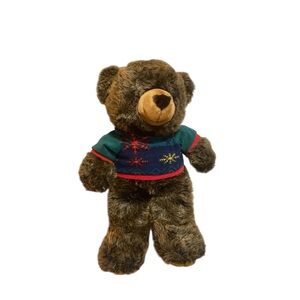 Jumbo Vintage JC Penney’s Holiday Teddy Bear with Christmas Sweater